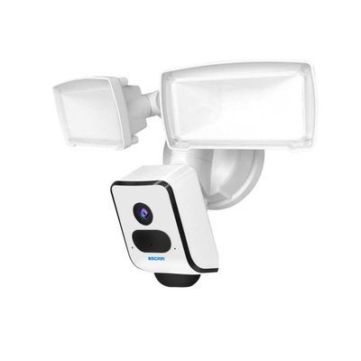 Garden Garage Light Wireless WiFi Security Camera, 2.8mm IP Camera 3MP, PIR Motion/Humanoid Detection/Siren Alarm/Alarm Push, 2 Way Audio Night Vision, Smart Dual-Light Source AI Floodlight Camera