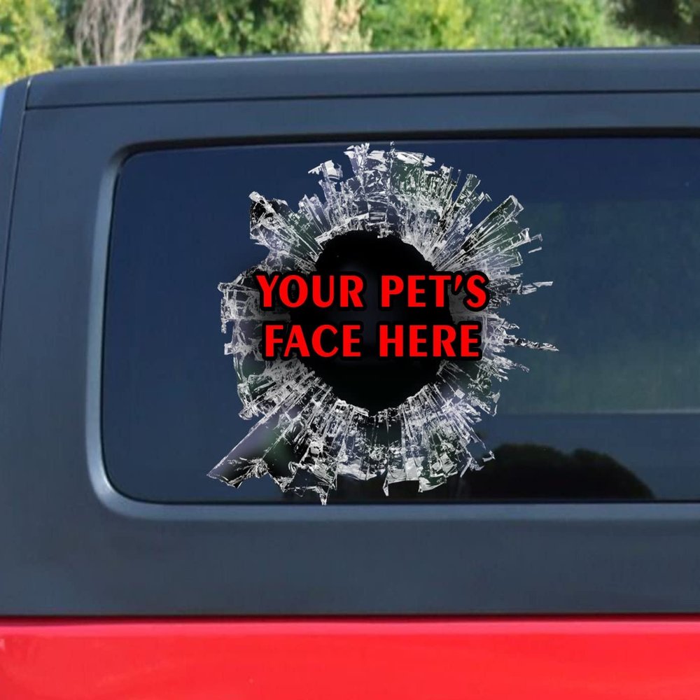 Custom Window Sticker, Laptop Sticker, Funny Decal, pet Decal, Cute Pet Car Gift, Dog Decal, Cute Decal, Animal Decal, Pet Car Decal, Pet Vinyl Sticker Decal.