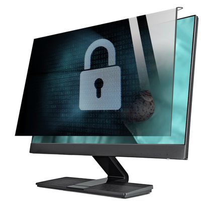 JCSKY Hanging Type Privacy Screen Filter, 17-32 Inch Blue Light Blocking Screen Protector Panel for Desktop Computer and Laptop / 19.5in 445x260mm