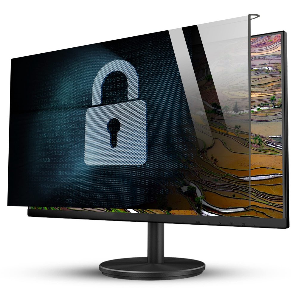 JCSKY Anti Glare Blue Light Privacy Filter for 17-32 Inch Widescreen, Generic Laptop Screen Privacy Shield / 22in 490x317mm