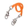 Naroote Diving Camera Handle Strap, Closed Tightly Powerful Rebound Stainless Steel Bow Lock Underwater Camera Handle Rope for Camera(Orange) view 1