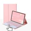 GOOVEN Fire HD 10 /Fire HD 10 Plus (11th Generation 2021 Released) Touch Keyboard case Color Round Key Detachable Keyboard Wireless BT Keyboard with touchpad (Pink) view 1