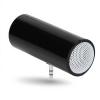 PUSOKEI Mini Portable Speaker, Plug in Speaker with 3.5mm AUX Audio Interface, Plug and Play for Smartphone Tablet Computer MP3 and MP4(Black) view 1