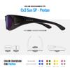 Enchroma Color Blind Glasses - Avalon - Color Correcting & Enhancing Glasses Outdoor Use for Protan Color Blindness view 2