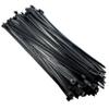 100 X Black Heavy Duty Cable Zip Ties 12" Nylon Wire Cords Temperature Resistant view 1