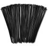 100 X Black Heavy Duty Cable Zip Ties 12" Nylon Wire Cords Temperature Resistant view 3