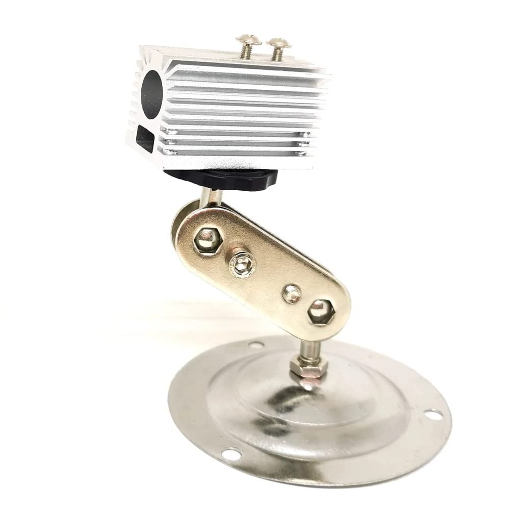 12mm Silver Gold Heat Sink Heatsink Holder Clamps for 12mm Blue/Green/Red/IR Laser Modules (Silver)