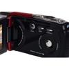 Minolta Camcorder - 1080p Full HD Video, 24MP Photos, Night Vision with IR Sensor, 16X Zoom, Anti-Shake Stabilization, 3 Touchscreen LCD, HDMI/USB, 32GB Card Included (Red) view 4