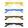 Eyekepper 4 Pack Round Blue Light Blocking Reading Glasses for Women Computer Readers +0.50 view 3