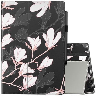 ANNAPRO Case for Amazon Kindle Fire HD 10 Tablet (13th/11th Generation, 2023/2021 Release) & Fire HD 10 Plus Tablet - Slim Folding Stand Folio Cover with Auto Wake/Sleep and Hand Strap, Orchid