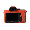 Camera Case Soft Silicone Orange Armor Skin Body Cover Protector for Sony Alpha A7 Mark IV Camera ONLY,BG50, Orange, Skin Cover Camera Case view 2