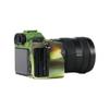 Camera Case Soft Silicone Camouflage Green Armor Skin Body Cover Protector for Sony Alpha A7 Mark IV ONLY (BG50), Camouflage Green, Skin Cover Camera Case view 2