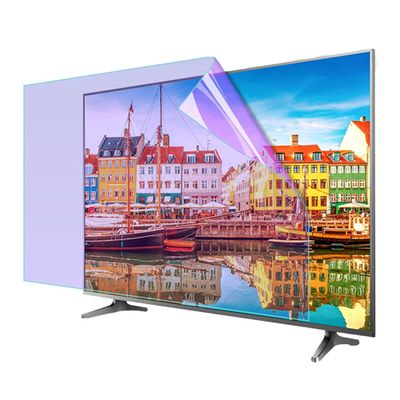 65" Frosted Anti Glare Film TV Screen Protector, Anti Blue Light TV Filter Film Relieve Eye Strain and Sleep Better - Radiation Protection/Anti-Myopia