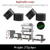 Tertullus 4 Pcs Speaker Isolation Feet Anti Vibration Pads with Stainless Steel Ball Pad Stand 39mm24mm Aluminum Absorb Shock for Audio Speaker Amplifier HiFi Equipments(Black) view 2
