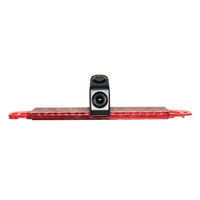 Universal Third Brake Light Dual Lens Backup Camera for RV Cargo Van Bus