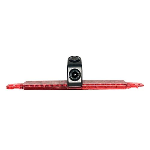 Universal Third Brake Light Dual Lens Backup Camera for RV Cargo Van Bus