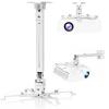 DAWASAPAT Adjustable Projector Ceiling/Wall Mount - 3-in-1 Universal Bracket for Projector Mounting, Universal Height Adjustable Mount Holder with Extension Pole view 1