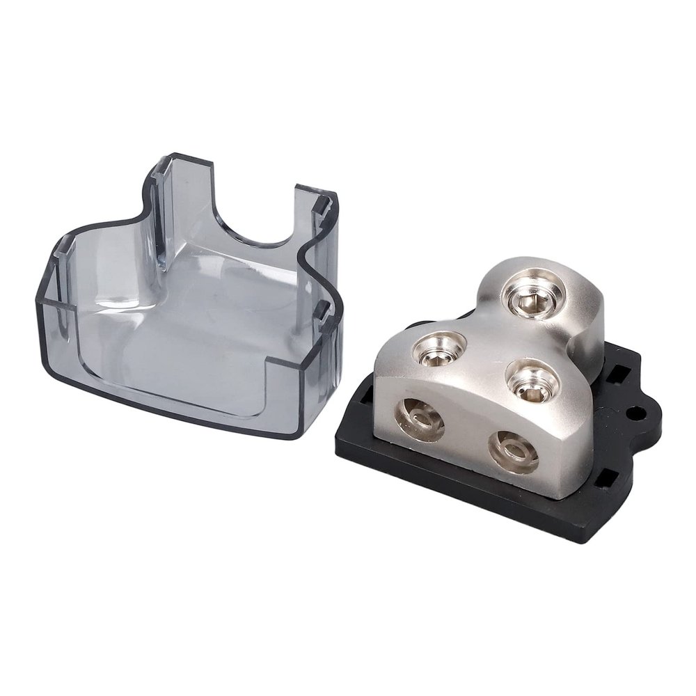 2 Way Power Distribution Block, Car o Amplifier Splitter Ground Distribution Connecting Block 2 Way Holder Distribution Block Power Distribution Block Ground Distribu 392047001x