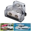 2 Way Power Distribution Block, Car o Amplifier Splitter Ground Distribution Connecting Block 2 Way Holder Distribution Block Power Distribution Block Ground Distribu 392047001x view 2