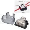 2 Way Power Distribution Block, Car o Amplifier Splitter Ground Distribution Connecting Block 2 Way Holder Distribution Block Power Distribution Block Ground Distribu 392047001x view 3