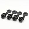 ReplacementScrews M8 Wall Mount Screws Compatible with Samsung 18-20mm Installations (1.25mm Pitch) Complete kit with Screws, Washers and Spacers - Black Plated. view 1