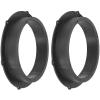 2 Pcs/Set Car Speakers Mounting Bracket, Car Door Audio Speaker Adapter Spacer Rings Mounting Bracket Replacement for Other Supplies view 2