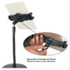 Rockville Smartphone Tablet Gooseneck Stand Compatible with Zoom Live Stream Conference view 4