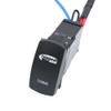 Rugged Radios Waterproof Comms Rocker Power Switch with Wiring Harness view 1