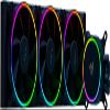 Razer Hanbo Chroma RGB All in One Liquid Cooler aRGB Pump Cap: AIO Design - Quiet, Powerful aRGB Fans - PWM Fan Controller Support - Intel LGA 115X Series, 2011, 1200, 1700, AM5 Compatible - 360MM view 1