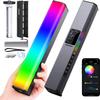 NEEWER RGB LED Video Light Stick, Touch Bar & APP Control, Magnetic Handheld Photography Lighting Wand, Dimmable 3200K~5600K CRI98+ Full Color LED Light with 6400mAh Battery, 17 Scenes, RGB1 view 1