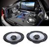 Car Stereo Speaker, High Power 91DB Sensitive 120W Car Coaxial Speaker 6.5in for Replace view 3