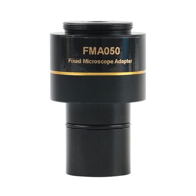 TYZK Microscope Kit 0.37X 0.5X 0.75X Microscope Reduction Reducing Electronic Eyepiece Fixed C Mount Adapter Microscope Lens Adapters (Color : FMA050 0.5X)