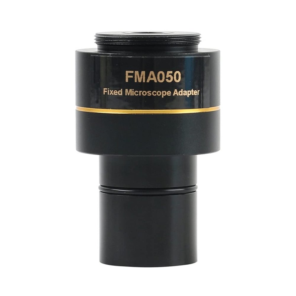 TYZK Microscope Kit 0.37X 0.5X 0.75X Microscope Reduction Reducing Electronic Eyepiece Fixed C Mount Adapter Microscope Lens Adapters (Color : FMA050 0.5X)