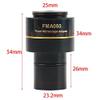 TYZK Microscope Kit 0.37X 0.5X 0.75X Microscope Reduction Reducing Electronic Eyepiece Fixed C Mount Adapter Microscope Lens Adapters (Color : FMA050 0.5X) view 2