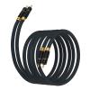 Tertullus 2Pack RCA Audio Cables, 6N OFC Braided RCA Male to Male Stereo Audio Interconnect Cable for Home Theater, HDTV, Subwoofer, Amplifiers, HiFi Systems (1.5m/4.92FT) view 1