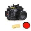 SeaFrogs Underwater Housing for Panasonic Lumix GH5/ GH5 S/ GH5 II 40M/130ft Waterproof Case w/ 67mm Red Filter view 1