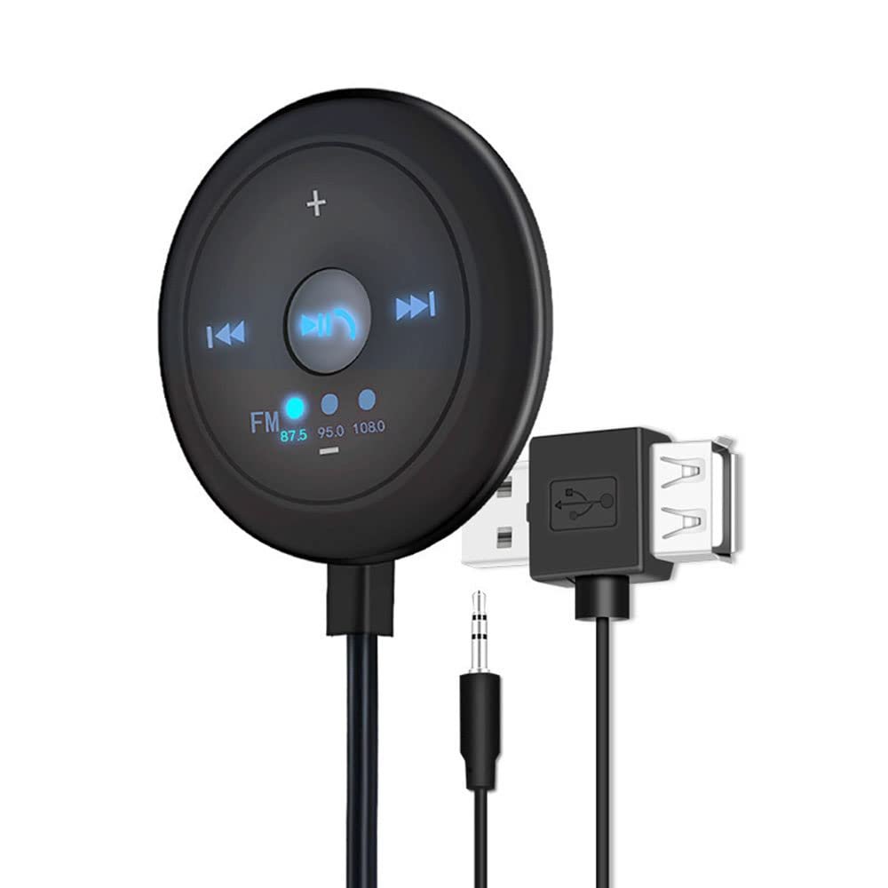 Car MP3 Player FM Transmitter Receiver Wireless Handfree Call Memory Function TF Card U Disk AUX Player