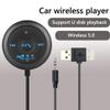 Car MP3 Player FM Transmitter Receiver Wireless Handfree Call Memory Function TF Card U Disk AUX Player view 2
