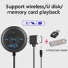 Car MP3 Player FM Transmitter Receiver Wireless Handfree Call Memory Function TF Card U Disk AUX Player view 4