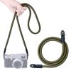 VKO Camera Strap,Climbing Rope Camera Strap for DSLR SLR Mirrorless Camera Neck Shoulder Strap 120cm Green view 1