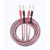 UCINNOVATE 2Pack 4m 13AWG Speaker Cable, Audiophile Grade Speaker Cable with Gold Plated Banana Plugs, Pre-Connected HiFi Copper Speaker Wire bi wired speaker cables for Home Theater (2X 4m / 13.12FT) view 2