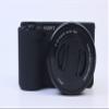 BolinUS ZV-E10 Case, Fullbody Ultra-thin Lightweight Rubber Soft Silicone Housing Case Bag Cover for Sony Alpha ZV-E10 ZVE10 (Black) view 2