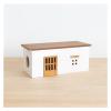Cable Management Box Cable Storage Box Wooden Hidden Cable Protector Creative TV Computer Cable and Power Strip Storage Box Home Office Line Management for TV Computer Hide Power Strips Cords view 1