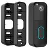 Blink Doorbell Mount, Adjustable (15 to 45 Degrees) Corner Mount,No-Drill Mounting Bracket for Blink Doorbell Camera(1st & 2nd Gen), Wide Viewing Angle Mount,Black view 1