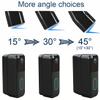 Blink Doorbell Mount, Adjustable (15 to 45 Degrees) Corner Mount,No-Drill Mounting Bracket for Blink Doorbell Camera(1st & 2nd Gen), Wide Viewing Angle Mount,Black view 4