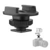 Andoer Sports Camera Cold Shoe Mount Adapter with 1/4 Inch Screw Hole Compatible with DJI GoPro Hero 10 9 8 7 view 2