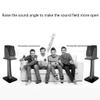 Feet Speaker Stand Surround Sound Stand Solid Wood Floor Standing Speaker Stand Stable and Drop-Proof Internal Sand Filling (Color : Purple, Size : 28 * 24 * 30cm) view 3