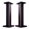 Feet Speaker Stand Surround Sound Stand Solid Wood Floor Standing Speaker Stand Stable and Drop-Proof Internal Sand Filling (Color : Purple, Size : 28 * 24 * 80cm) view 1