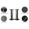 Feet Speaker Stand Surround Sound Stand Solid Wood Floor Standing Speaker Stand Stable and Drop-Proof Internal Sand Filling (Color : Purple, Size : 28 * 24 * 80cm) view 4