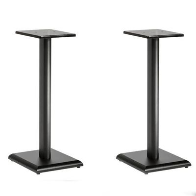 Feet 2 Surround Bookshelf, Computer, Card Holder, Surround Speaker Stand, 60/80cm Speaker Stand Floor (Color : Black, Size : 31 * 26 * 60cm)
